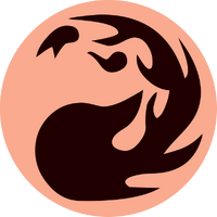 Red mana symbol